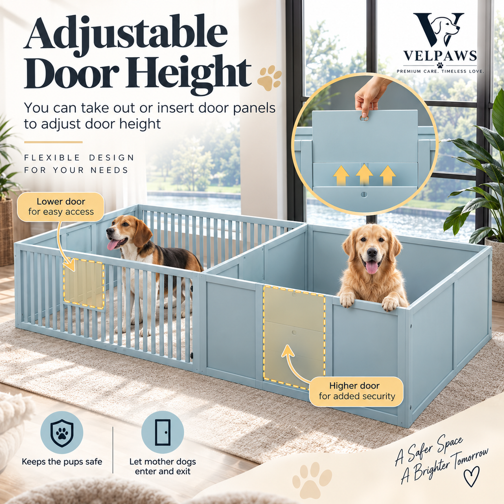 Whelping Box For Dogs Built For Mother's Comfort