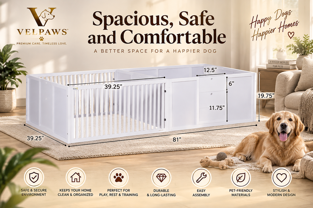 Whelping Box For Dogs Built For Mother's Comfort