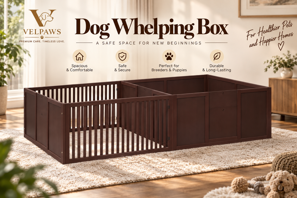 Whelping Box For Dogs Built For Mother's Comfort