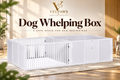 Whelping Box For Dogs Built For Mother's Comfort