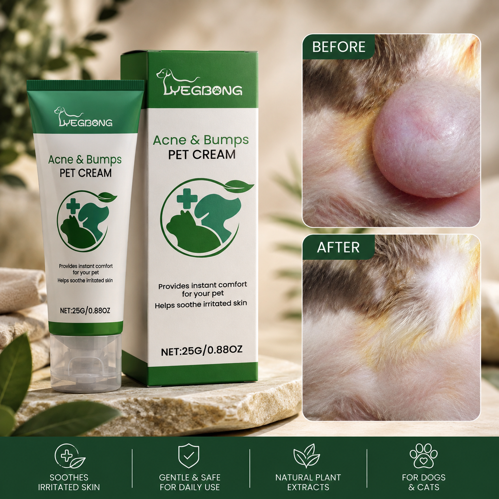 Pet Skin Cream for Dogs & Cats – Soothing Care for Irritated Skin