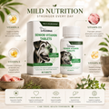 Senior Dog Multivitamin Chews – Daily Support for Immunity, Eyes, Skin & Bones, 80 Tablets