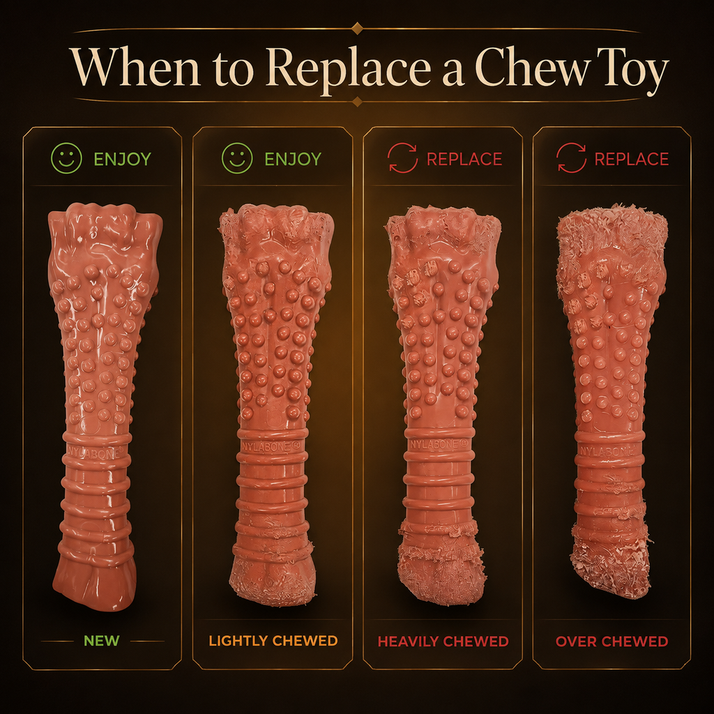 Power Chew Ring Bone for Dogs, Flavor Medley, X-Small – Durable Toy for Aggressive Chewers