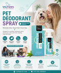 Pet Deodorizing Spray for Dogs & Cats – Odor Eliminator for Pets, Bedding, Carpets & Home, 120ml