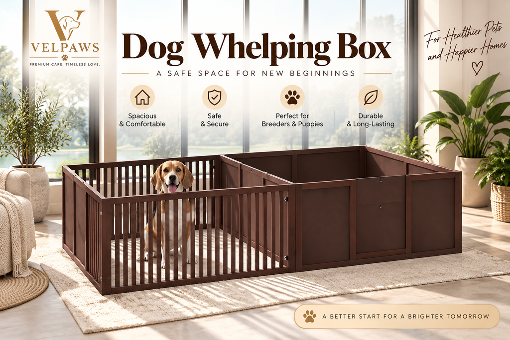 Whelping Box For Dogs Built For Mother's Comfort